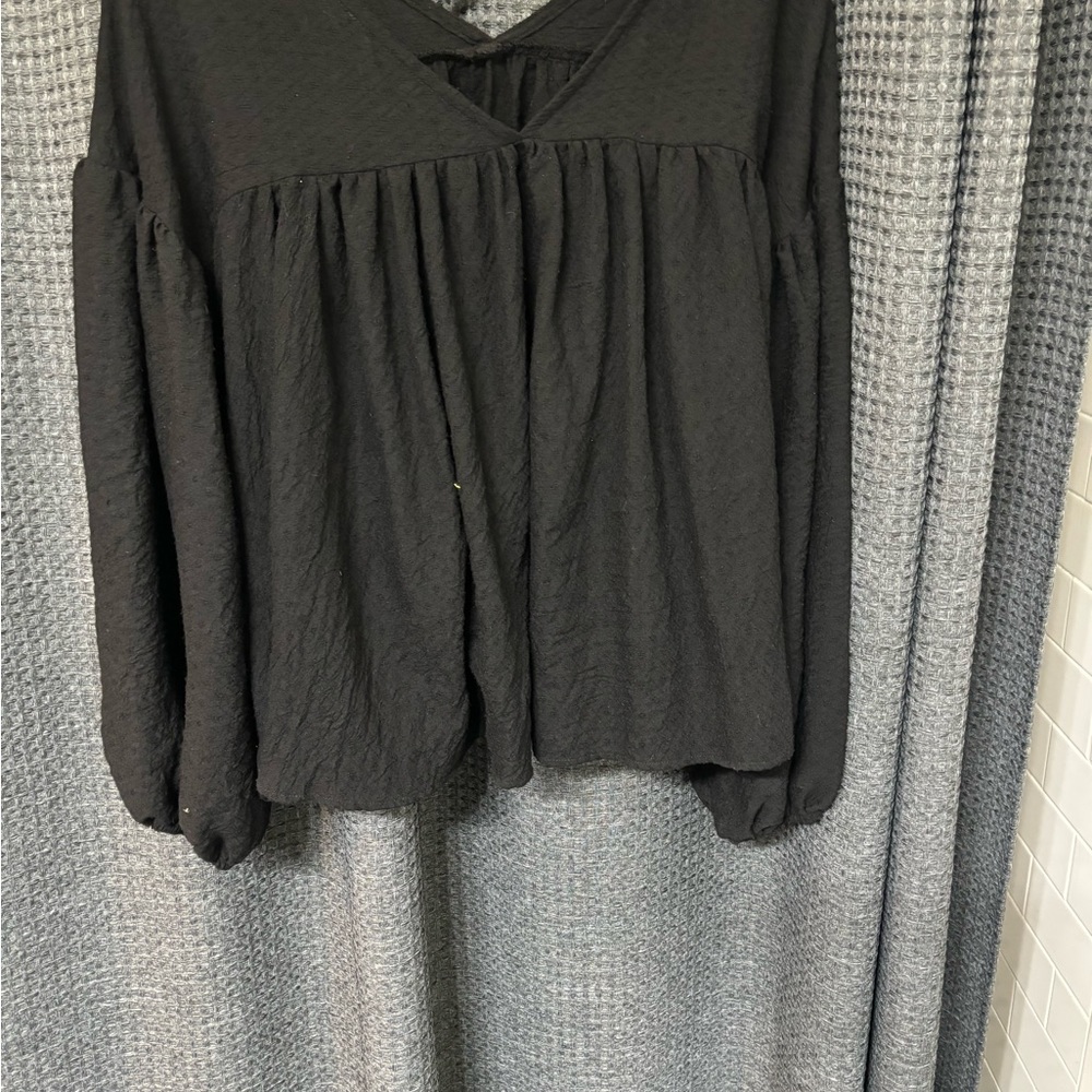 Elegant Black Women's Top